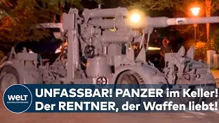 PANZER, FLAK, TORPEDO und MÖRSER im KELLER: Schleswig-Holstein! Wenn der Nachbar ein Waffennarr ist!