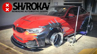 The 1st Shirokai BMW M4 unboxing *widebody*