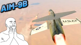 I Can AIM-9B with the F-104 Starfighter in War Thunder!