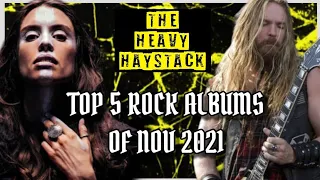 TOP 5 HARD ROCK ALBUMS OF NOV 2021