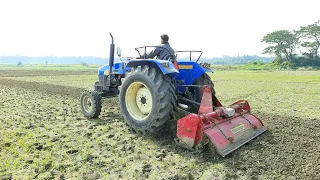 Mahindra Arjun Novo 605 Di Ms 4wd /Stuck In Mud /Help by Arjun Novo 655 Di power full tractor video