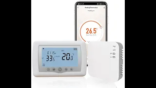 Termostat de ambient inteligent EvoSmart™ WT-08, WI-FI, Controlat Prin Internet/Smartphone