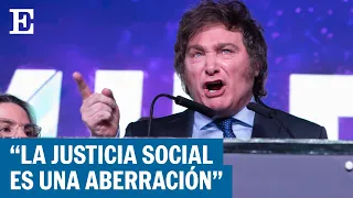 ELECCIONES ARGENTINA: El discurso de Javier Milei tras ganar las primarias, en cinco ideas |EL PAÍS