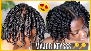 Keys to achieve the PERFECT TWIST OUT Every time