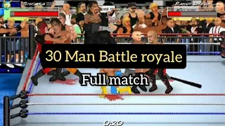 #WR2D 30 Man Battle royale #SmackDown #WR2D Surprise at the last episode, definitely fun