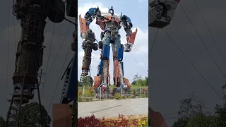 Transformers Optimus Prime Nyasar di Tangerang #shorts