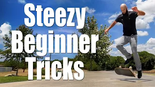 5 Sickest Beginner Skate Tricks On Planet Earth 🛹🌎