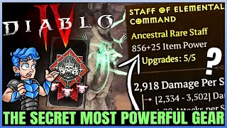 Diablo 4 - How to Get Full OP 850+ Gear FAST - All 21 Secret Extremely Rare Elites Farm Guide!