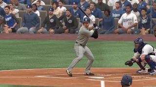 MLB The Show 17 - PS4 - Padres vs Dodgers - CPU vs CPU  Simulation Nation