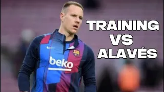 TER STEGEN TRAINING VS ALAVÉS 2022