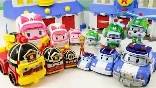 Find the secret behind Robocar Poli.  The Robocar Poli family is all out [TOY TV]