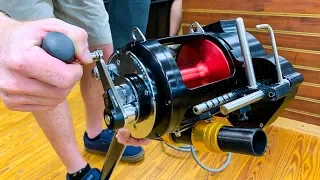 Spooling GIANT Reels for Monster Fish