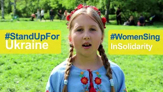 Oy u luzi chervona kalyna - Romania #StandUpForUkraine | Women and children sing in solidarity