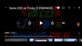 rokakation(reaction) to "Sonic.EXE vs Tricky (2 endings)"