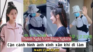 [Thành Nghị-Viên Băng Nghiên] Cận cảnh hình ảnh ❄️🍊 khi đi làm_Ngày 16 đến 20-9-2021