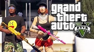 GTA 5 THUG LIFE #42 (Part 2) - GIRL GONE GANGSTA! (GTA V Online)