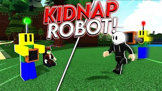 Kidnap Robot Tutorial Roblox Build A Boat For Treasure!