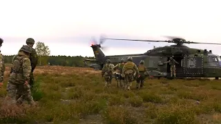 U.S. Soldiers with the 12th Combat Aviation Brigade during GREEN GRIFFIN