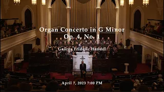 Organ Concerto in G Minor Op. 4, No. 1