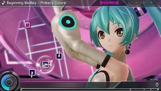 Beginning Medley - Primary Colors 「始まりのメドレー 〜プライマリーカラーズ〜」 – Hatsune Miku: Project DIVA X