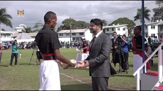 Fijian Acting Prime Minister officiates at the Fiji Police Basic Recruits Course Passing Out Parade