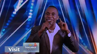 Boncena_tz Sings UPENDO WA KWELI by AMBWE AMERICA GOT TALENT 2023