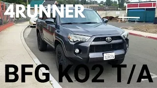Toyota 4Runner SR5 4X4 BFG KO2 All-Terrain T/A Tires
