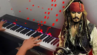 Pirates of the Caribbean - He's a Pirate & The Black Pearl (Piano Cover)