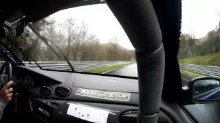 Nürburgring touristenfahrten 23/04/2016 Ford Focus ST170 rain/snow