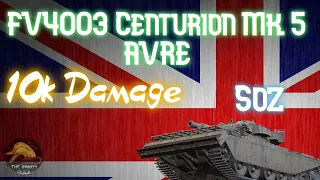 FV4003 Centurion Mk. 5 AVRE: 10k Damage! II Wot Console - World of Tanks Console Modern Armour