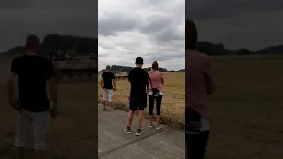 Panzerfahrt Flugshow Bautzen 13.08.2022