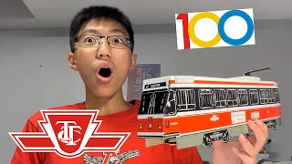 Folding up some TTC Bus & Streetcar Paper Models for my collection!!!