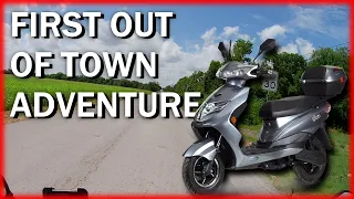 FIRST LONG DISTANCE TRIP!! 50cc Motovlog!