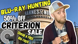 CRITERION SALE HUNTING & HAUL! | Barnes & Noble 50% Off Blu-rays