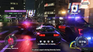 NFS Unbound - Heat 5 Cop Chase (A Class Car)