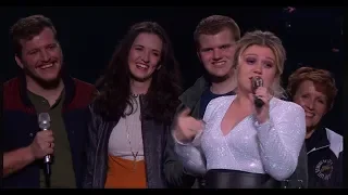 LeBaron Family Sings "One Day More" at Kelly Clarkson Concert