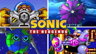 Evolution of Sonic Games: First Bosses (1991-2017)