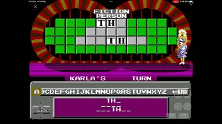 Wheel of fortune jr for the NES