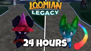 How lucky can I be in 24 Hours Hunting in Rainbow Vari Event? | Loomian Legacy Roblox