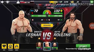 WWE mayhem dolph ziggler vs john cena & seth rollins vs seth rollins