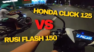 Rusi Flash 150 VS Honda Click 125 | Waswasan!