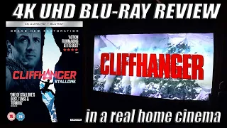 CLIFFHANGER 4K UHD Blu ray Review