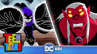 The Titans Meet TRIGON! | Teen Titans | @dckids