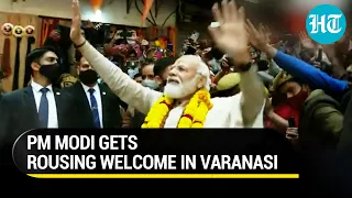 PM Modi speaks in Bhojpuri, gets rousing welcome in Varanasi | Kashi Vishwanath Dham inauguration