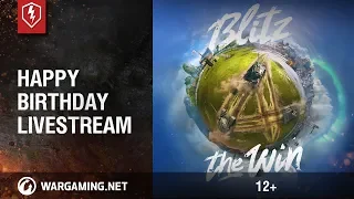 Happy Birthday WoT Blitz. Livestream with giveaway. #blitz4thewin