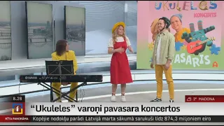 “Ukuleles” varoņi pavasara koncertos