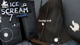Ice scream 7 Friends lis Fan Made Gameplay With New Underground Ending || Ice Scream 7 Fan Made