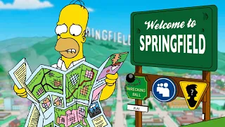 The REAL Location of Springfield REVEALED