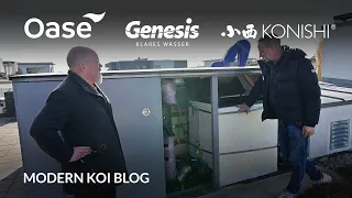 Modern Koi Blog #5872 - Olivers super zuverlässig arbeitender Genesis Papierfilter