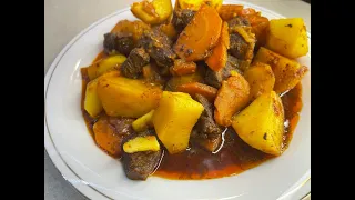 Жаркое рецепт😋 Жаркое по-домашнему. Delicious beef stew recipe.